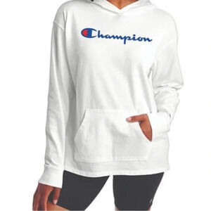 Champion Midweight Jersey Graphic Hoodie